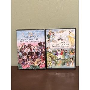 2 CD Rom The Story For Children Curriculum Bible Christian Home School Lessons